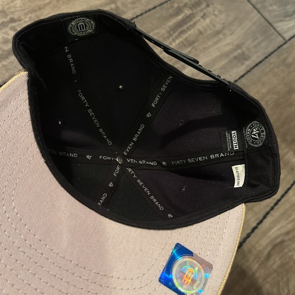 47 Brand Boys/Youth Snapback - Navy / Tan - Picture 5 of 5